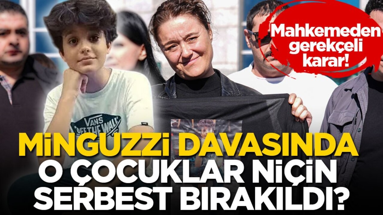 Mahkemeden gerekçeli karar! Minguzzi davasında o çocuklar niçin serbest bırakıldı?
