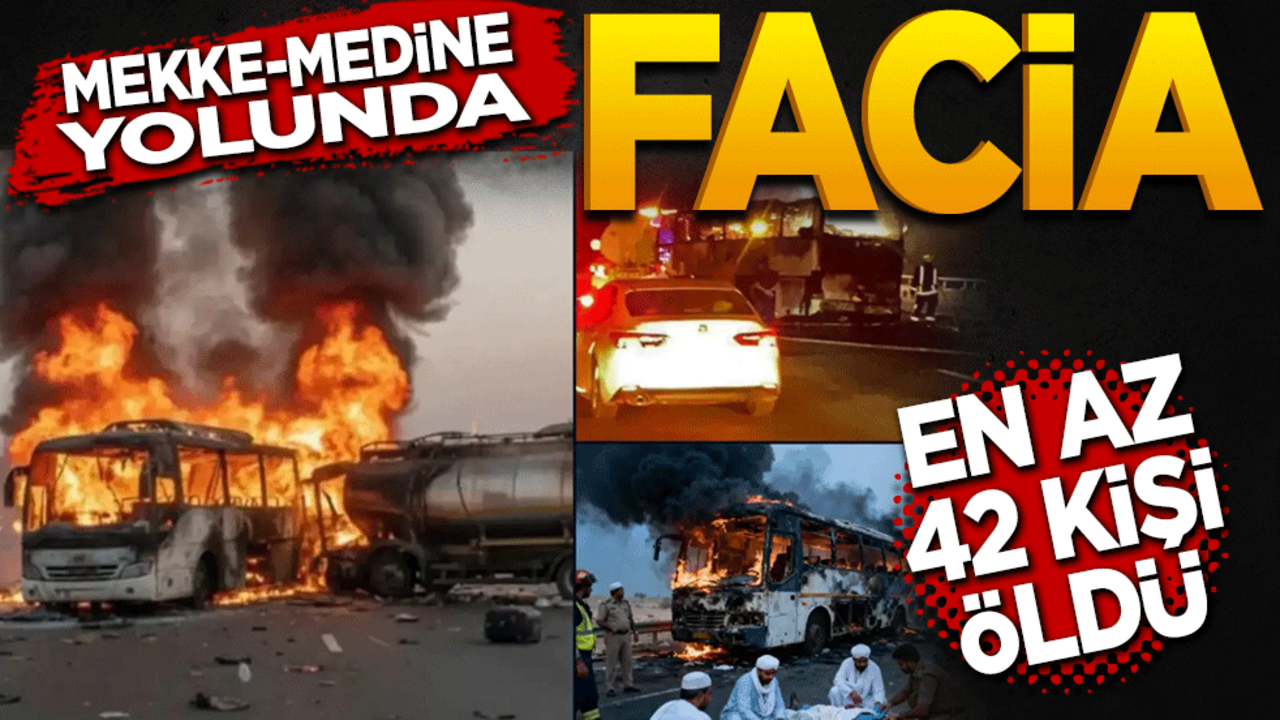 Mekke–Medine yolunda Facia! En az 42 kişi öldü