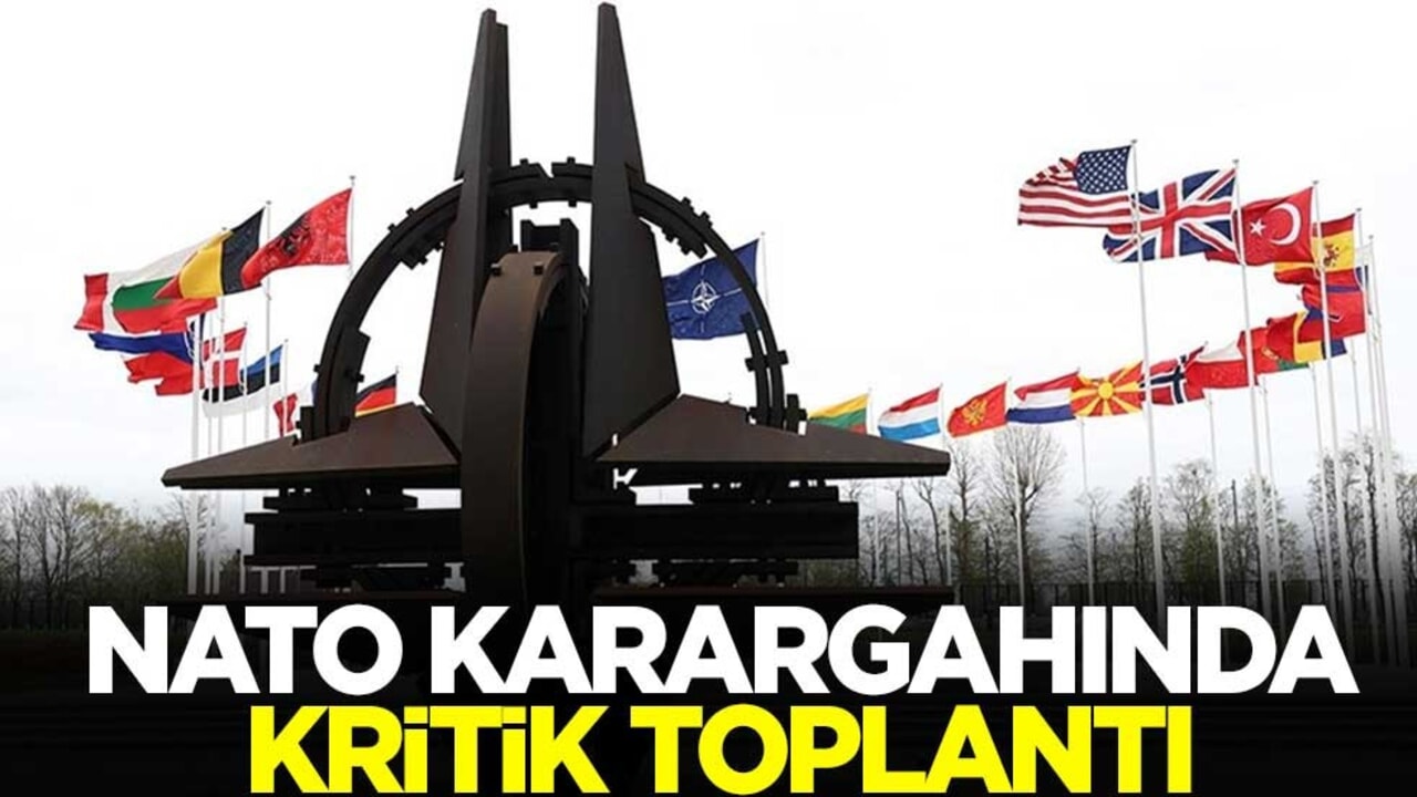 NATO karargahında kritik toplantı