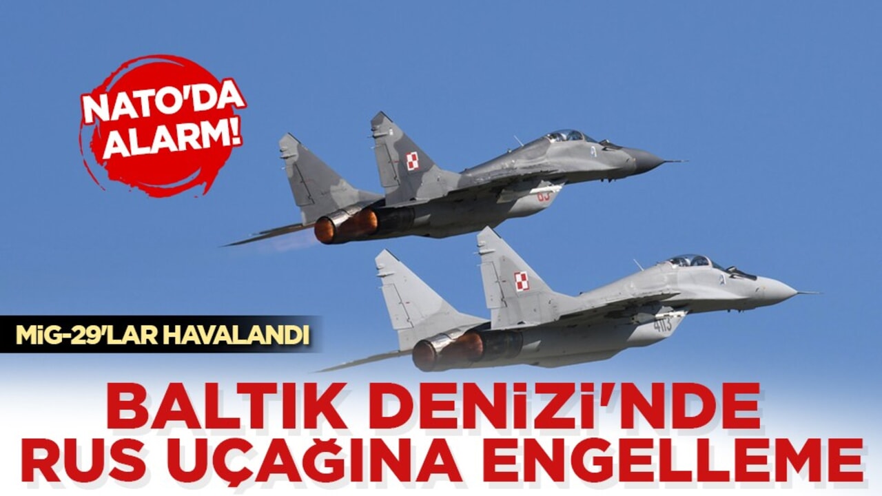 NATO ülkesinden Rus savaş uçaklarına engelleme: Bir haftada üçüncü kez