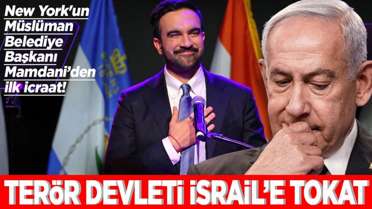 New York'un Müslüman Belediye Başkanı Mamdani’den ilk icraat Terör devleti İsrail’e tokat
