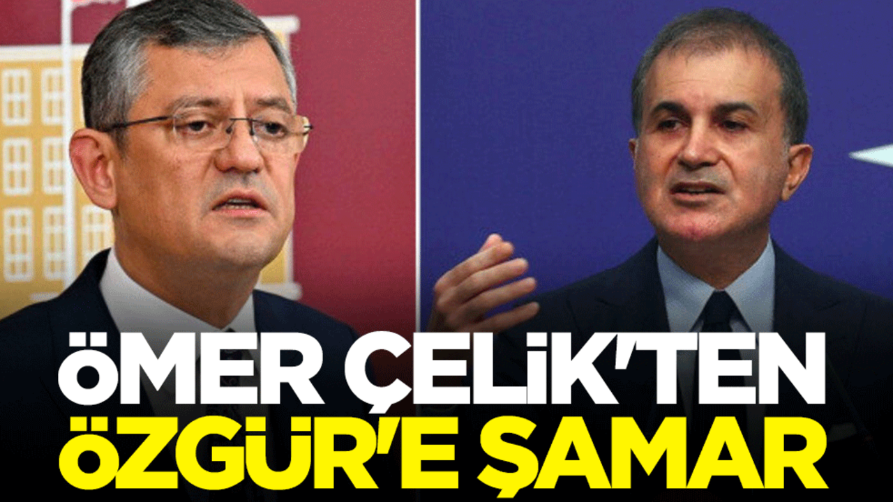 Ömer Çelik'ten Özgür Özel'e şamar