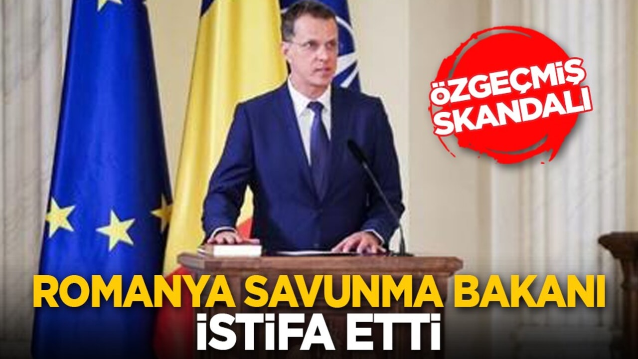 Özgeçmiş skandalı: Romanya Savunma Bakanı istifa etti