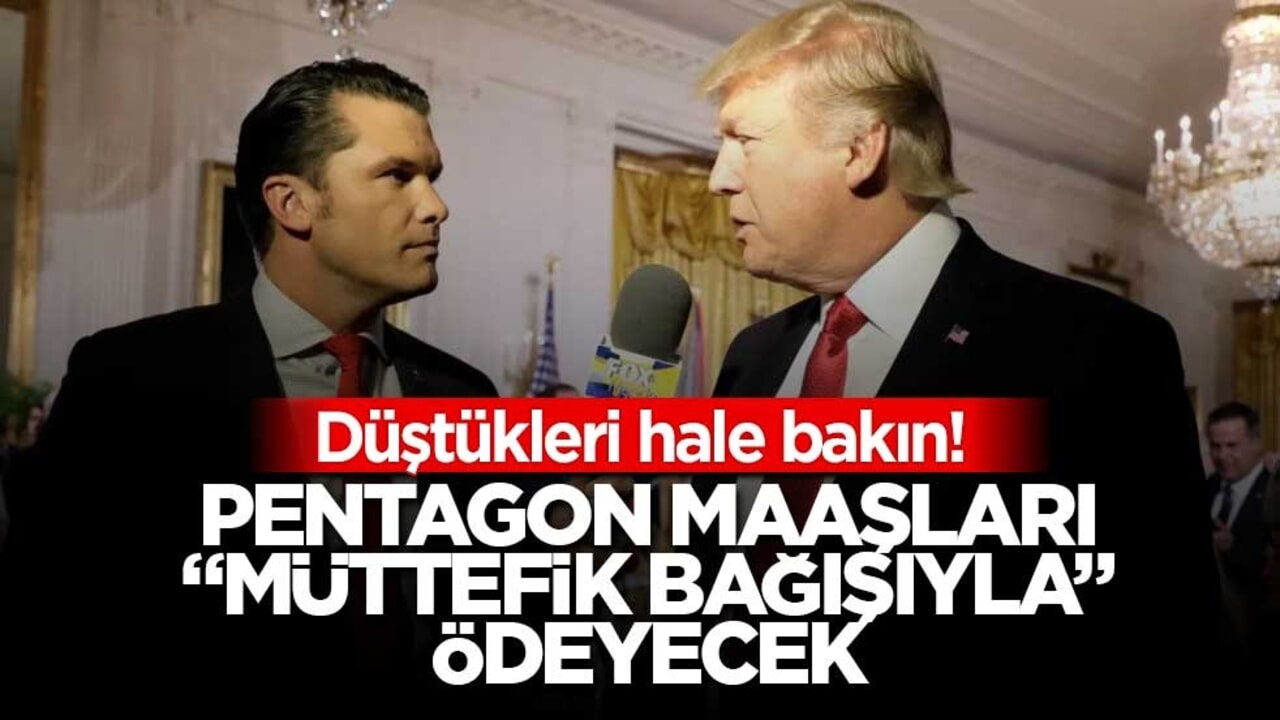 Pentagon Personel Maaşlarını "Müttefik Bağışıyla" Ödeyecek