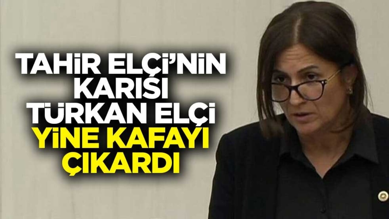 PKK için "terör örgütüdür" diyemeyen Tahir Elçi’nin karısı, CHP milletvekili Türkan Elçi, yine kafayı çıkardı
