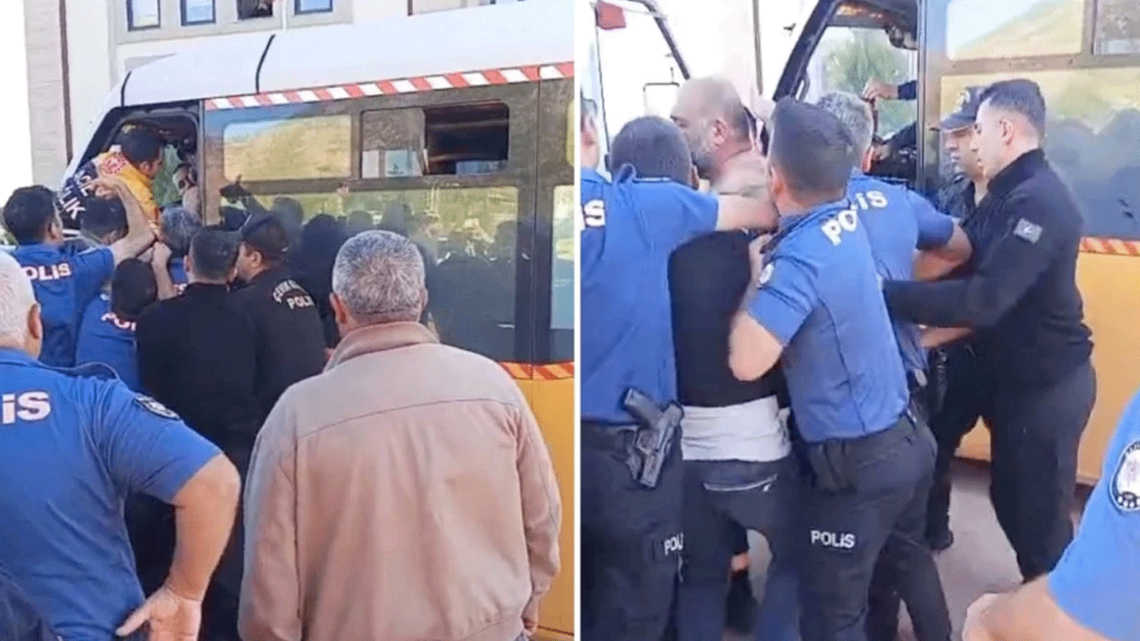 Polisin yazdığı 993 lira ceza için hem kendini hem aracını yakmaya çalıştı