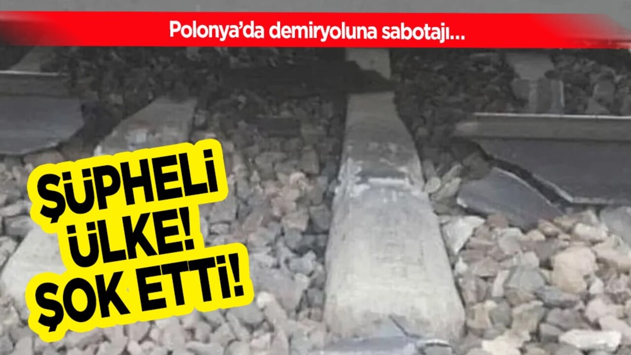 Polonya-Ukrayna demiryolu hattında sabotaj: İki Ukraynalı, Olağan şüpheli... İlgili flaş gelişme