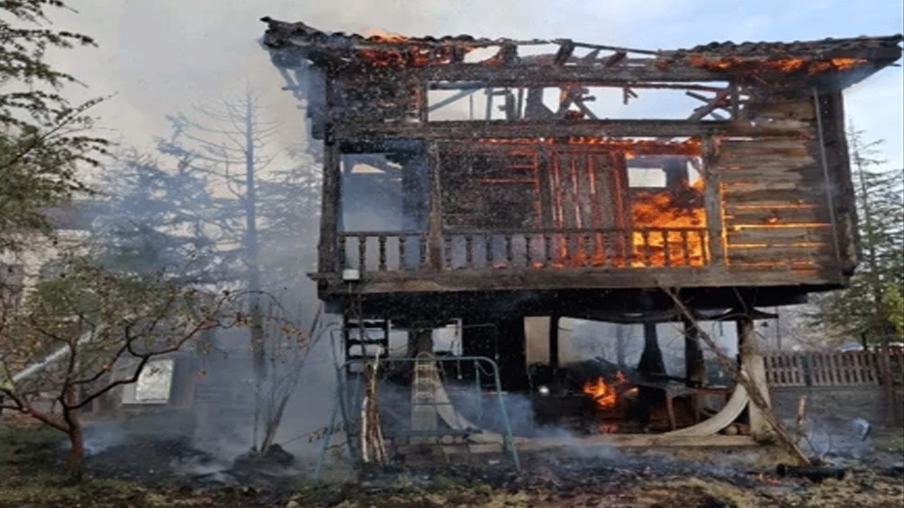 Rize'den Ankara’ya getirilen 200 yıllık serender kül oldu