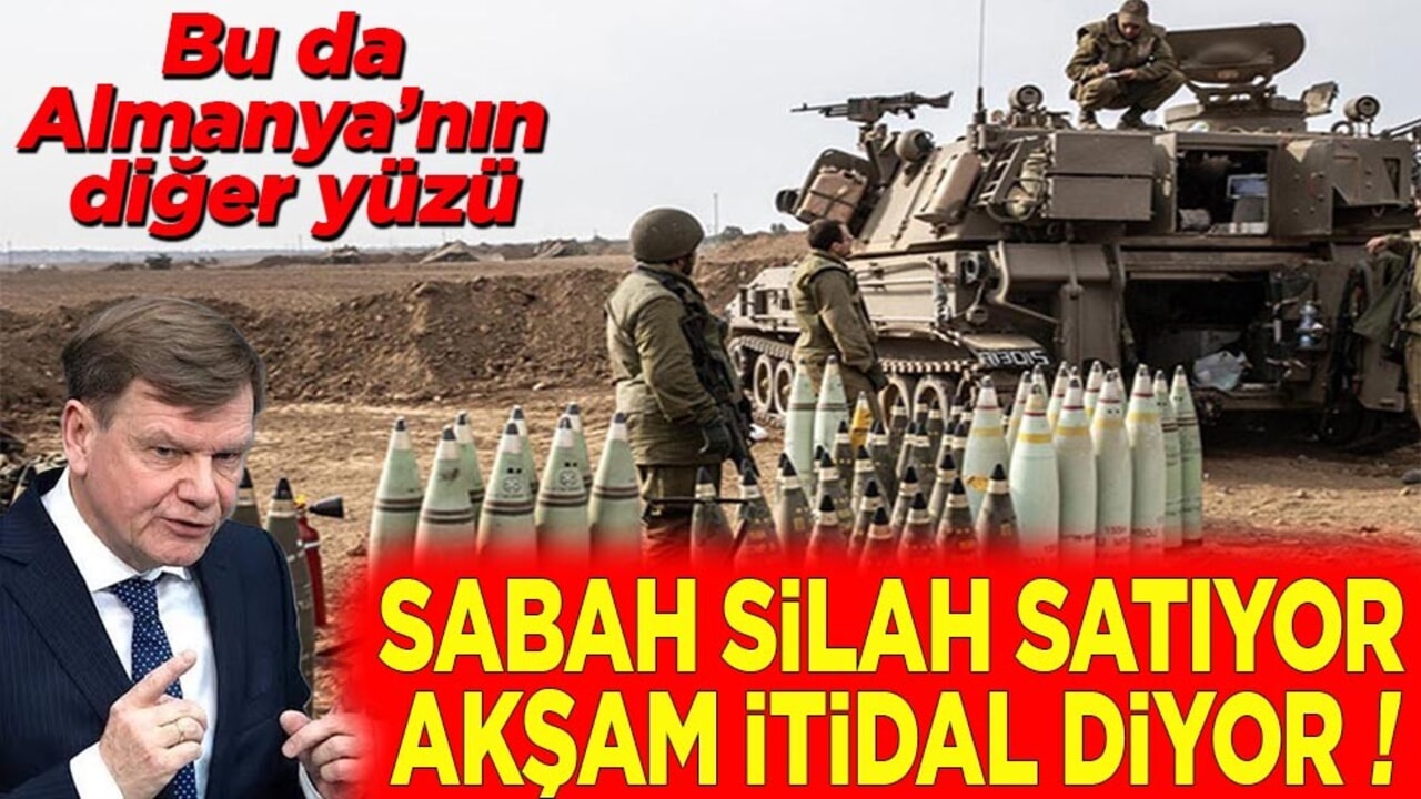 Sabah silah satıyor akşam itidal diyor!