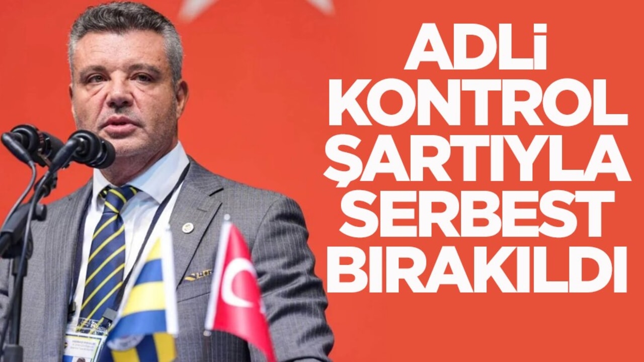 Sadettin Saran adli kontrol şartıyla serbest bırakıldı