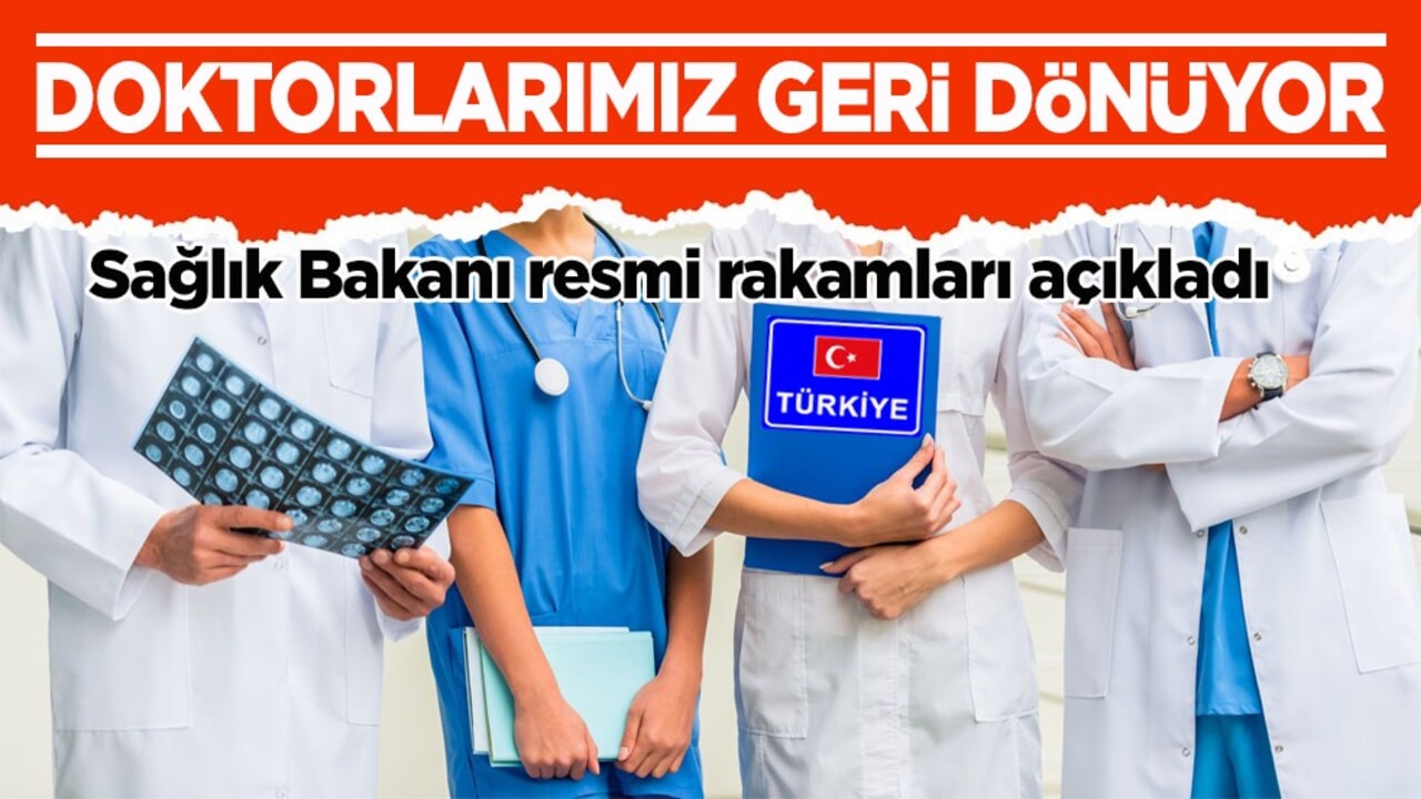 Sağlık Bakanı Memişoğlu resmi rakamları açıkladı: Yurt dışına giden 249 hekim bu yıl Türkiye'ye döndü