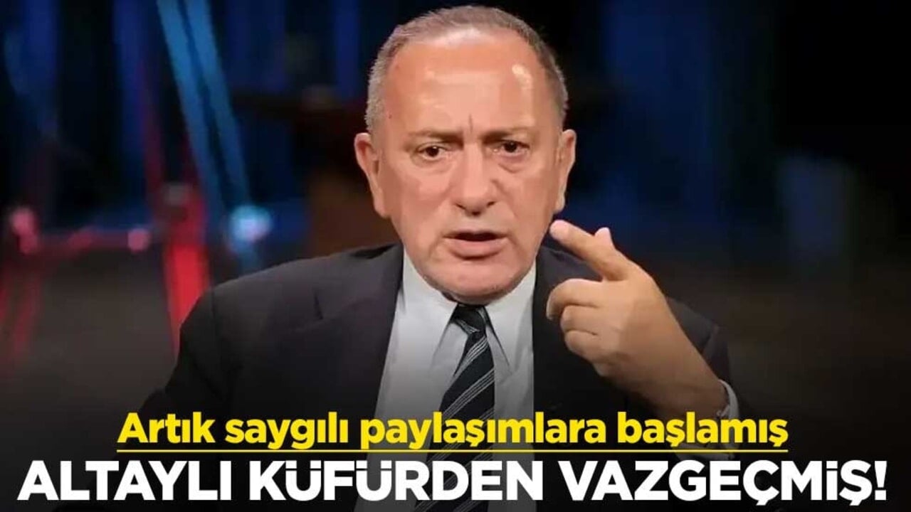 Salıverilen Fatih Altaylı küfürden vazgeçmiş! Artık saygılı paylaşımlara başlamış