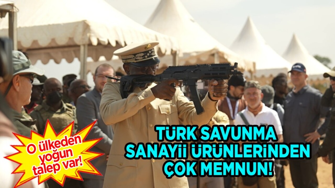 Savunma sanayiinde Afrika Türkiye'den memnun: Birçok ülkeden Türkiye'ye talep devam ediyor!