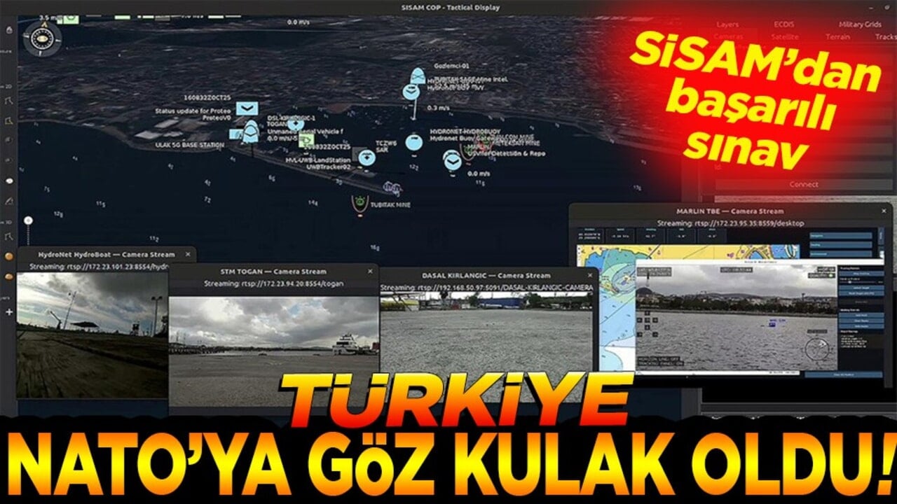 SİSAM’dan başarılı sınav. Türkiye NATO’ya göz kulak oldu!