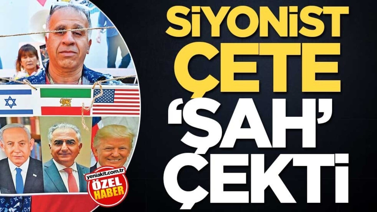 Siyonist çete ‘şah’ çekti