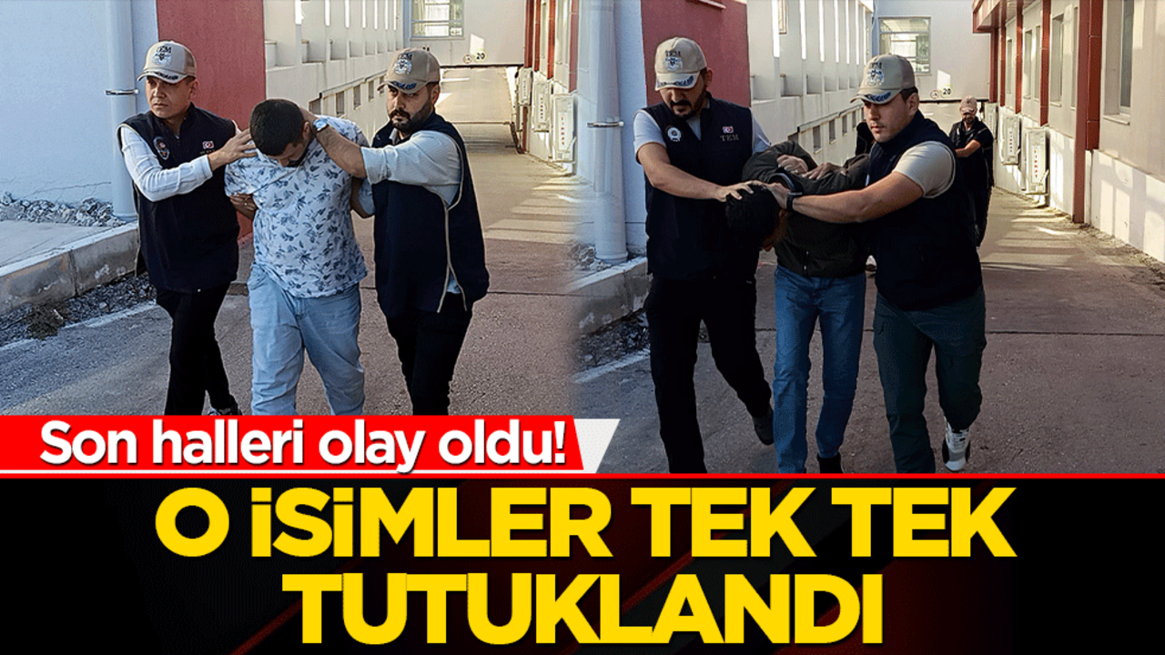 Son halleri olay oldu! O isimler tutuklandı