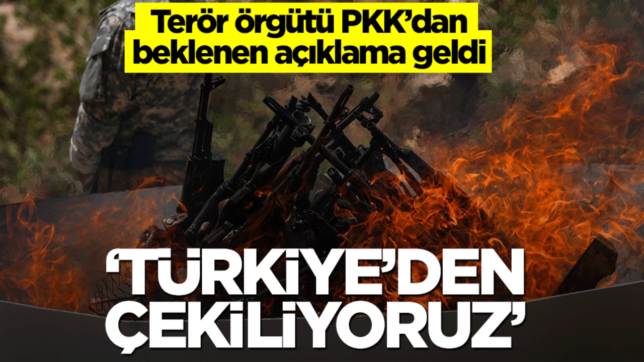 "Tarihi açıklama yapacağız" demişlerdi... PKK'dan beklenen bildiri geldi! "Türkiye'den çekiliyoruz"