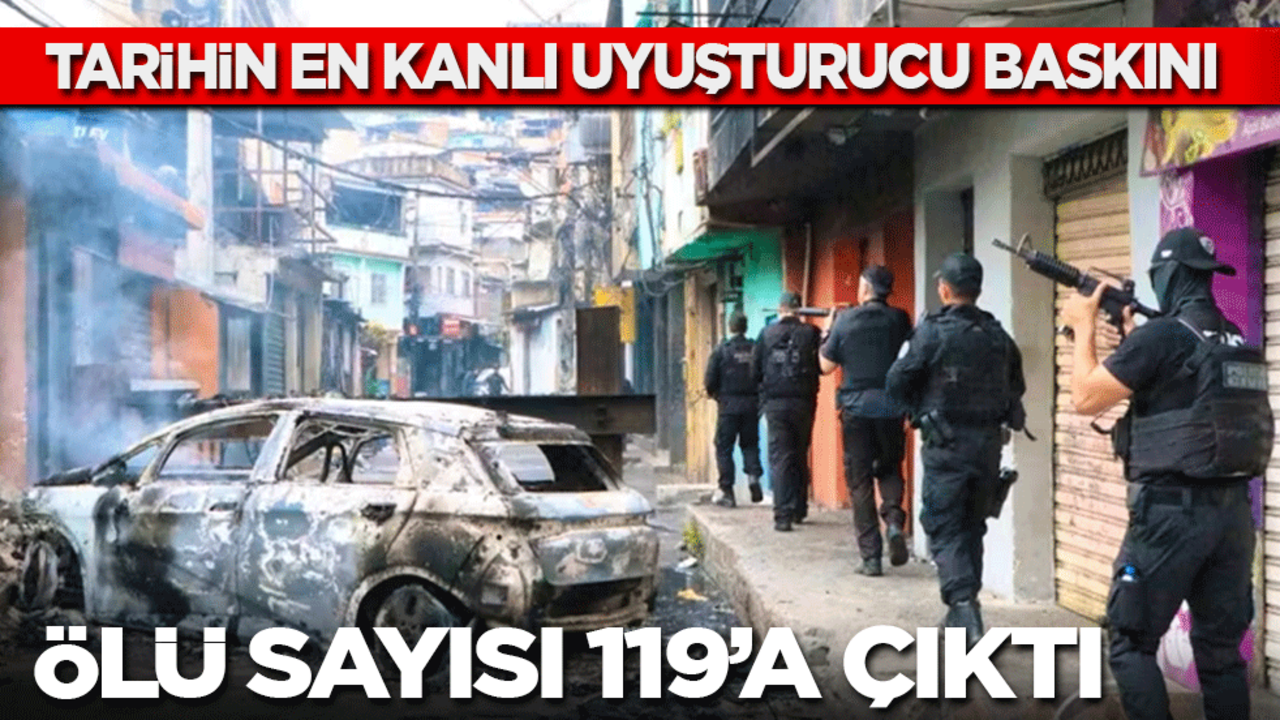 Tarihin en kanlı uyuşturucu baskını: Ölü sayısı 119’a çıktı