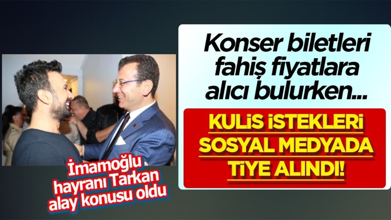 Tarkan'ın kulis istekleri: Papatya çayı, mumlar... Alay konusu oldu! Bilet fiyatı 200 bin TL! En az 50 bin kişi...