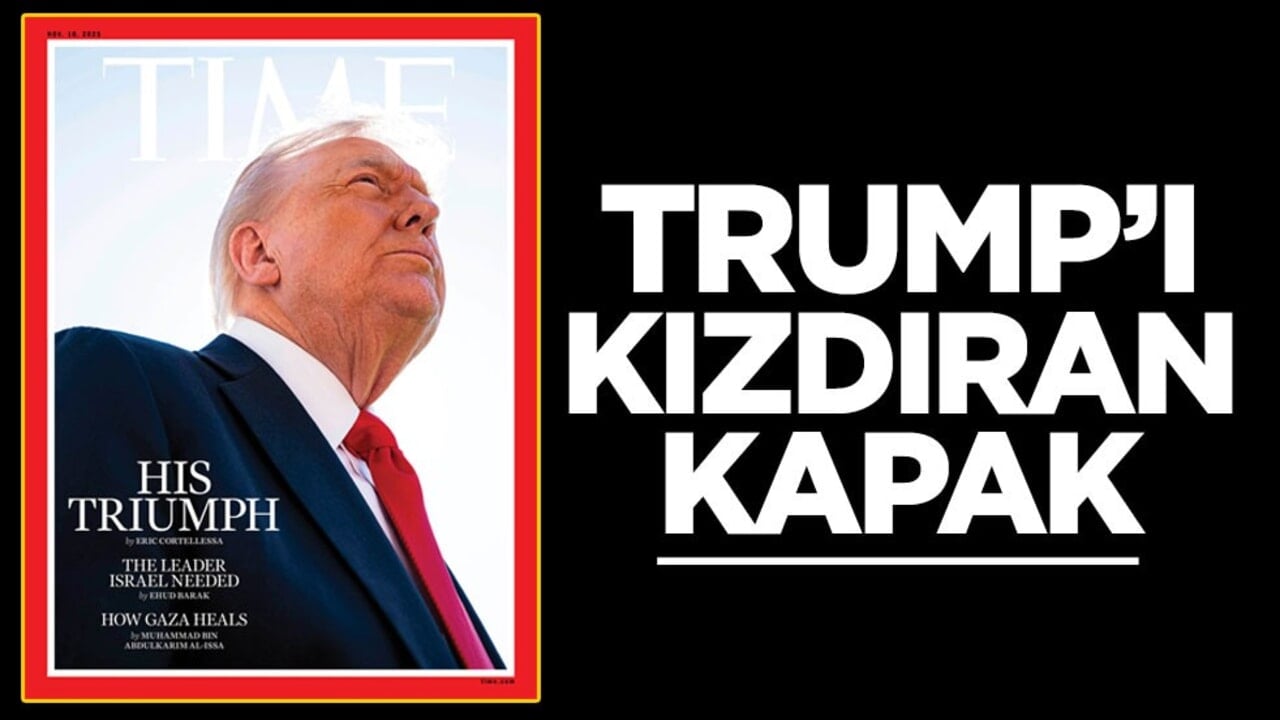 Time’ın kapağı Trump’ı kızdırdı! "Saçımı yok ettiler"