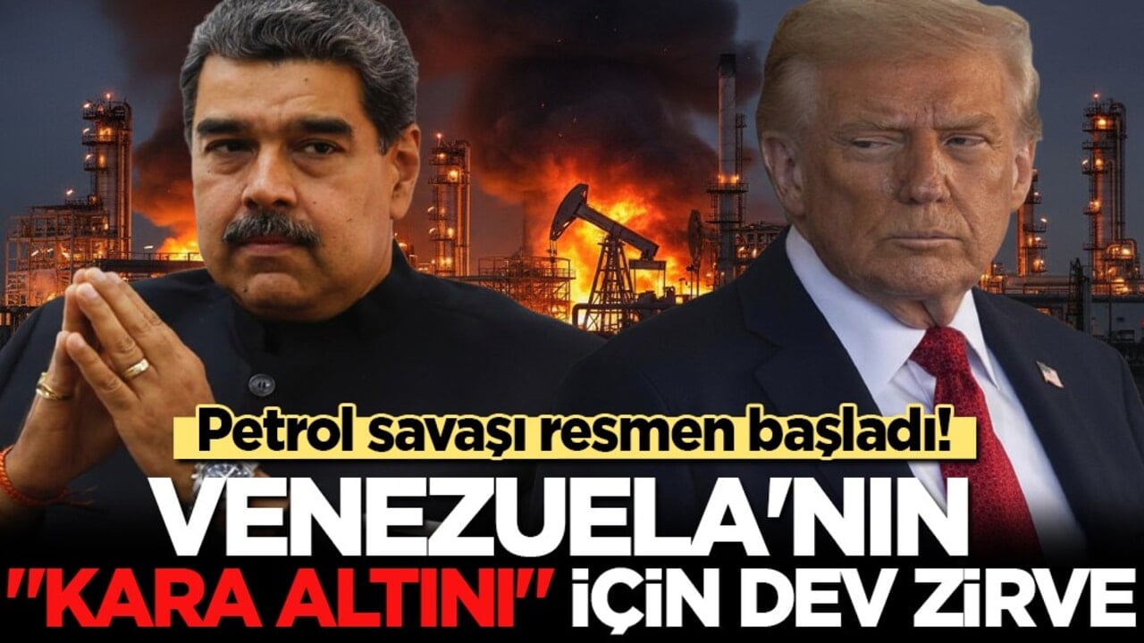 Trump düğmeye bastı: ABD, Venezuela petrolü için dev şirketlerle masaya oturdu!