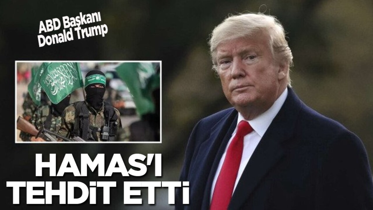 Trump, Hamas'a 'Hem de çabuk ve şiddet kullanarak' kullanacağız dedi! Yeni tehdit... Bomba adım