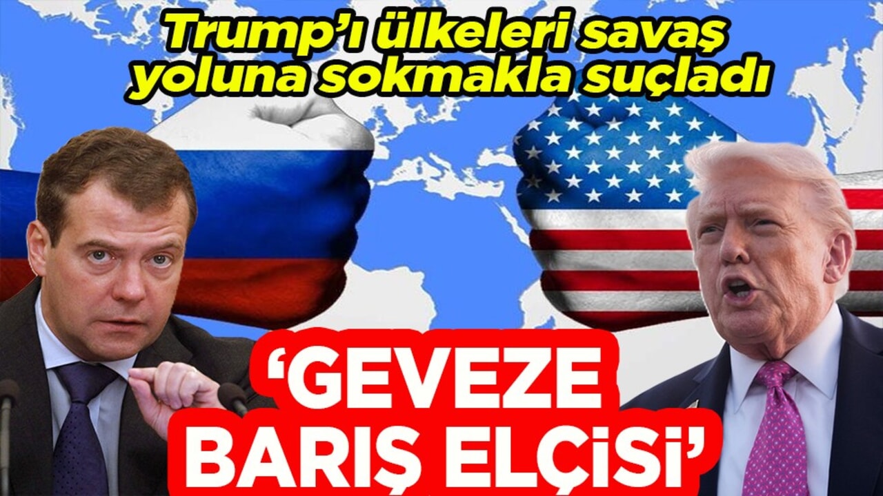 Trump’ı ülkeleri savaş yoluna sokmakla suçladı "Geveze barış elçisi"