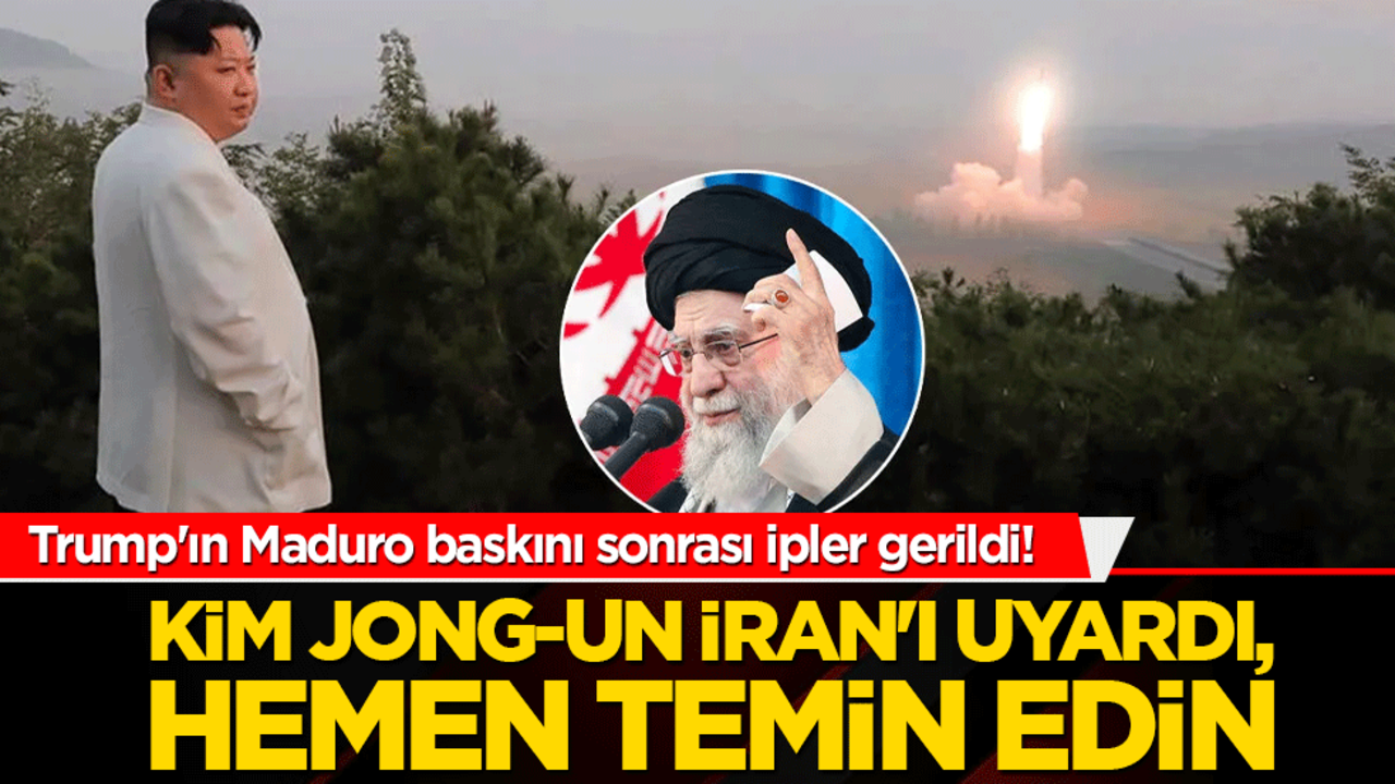 Trump'ın Maduro baskını sonrası ipler gerildi! Kim Jong-Un İran'ı uyardı, hemen temin edin