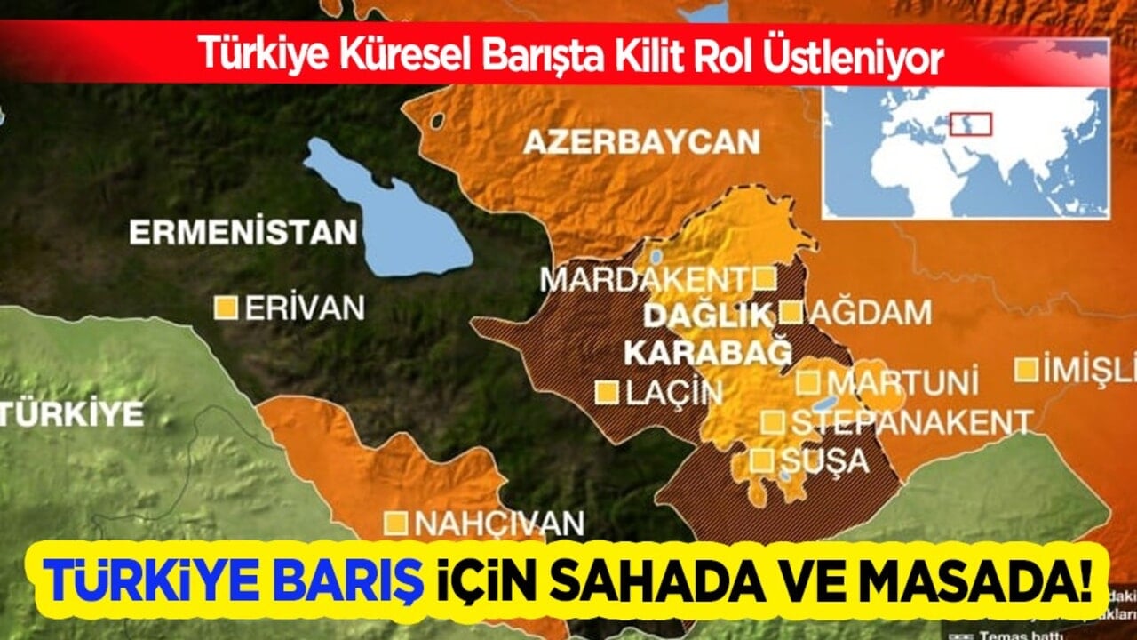 Türkiye küresel barışta kilit rol üstleniyor Uslu: Türkiye barış için sahada ve masada