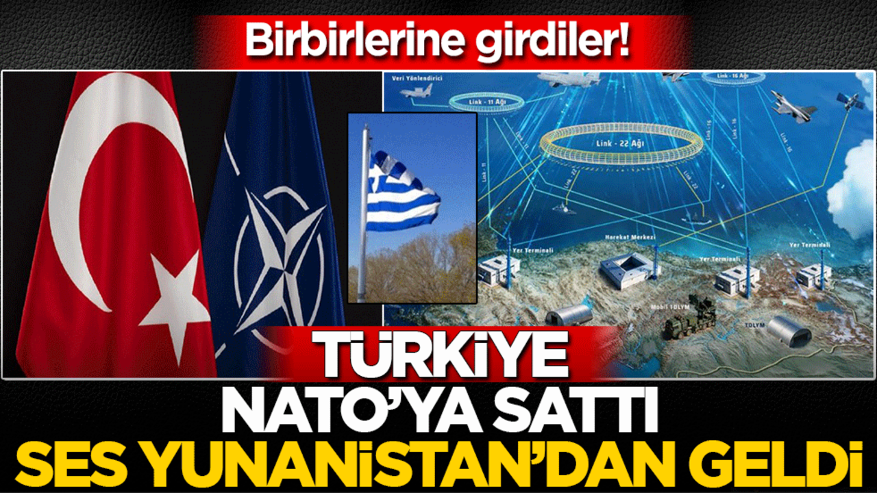 Türkiye NATO’ya sattı ses Yunanistan’dan geldi: Birbirlerine girdiler!