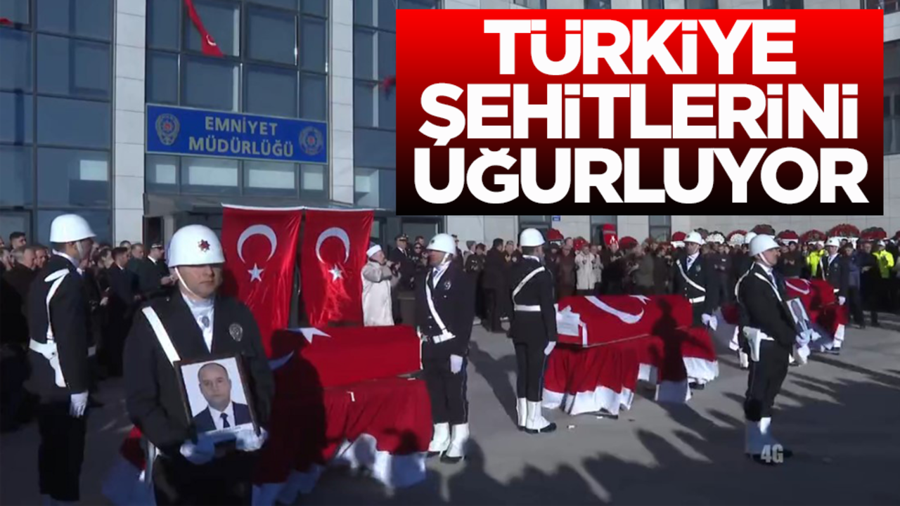 Türkiye şehitlerini uğurluyor!