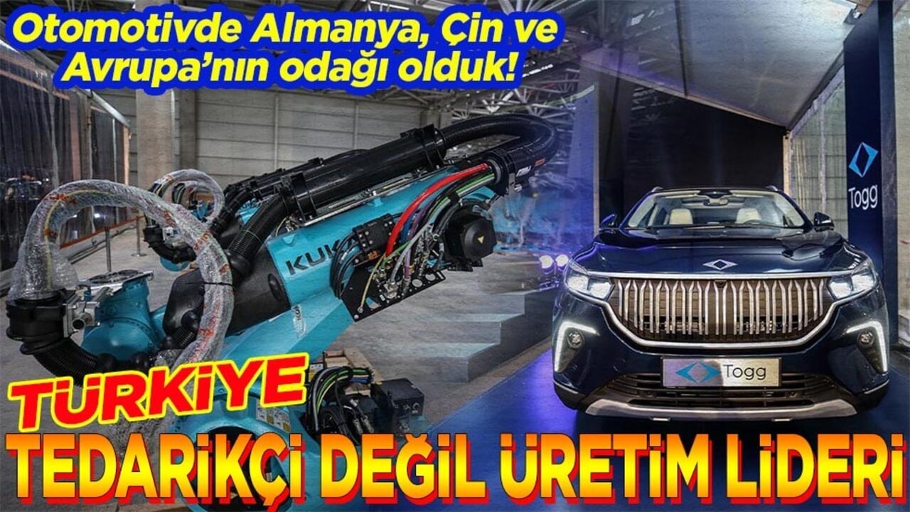 Türkiye tedarikçi değil üretim lideri!