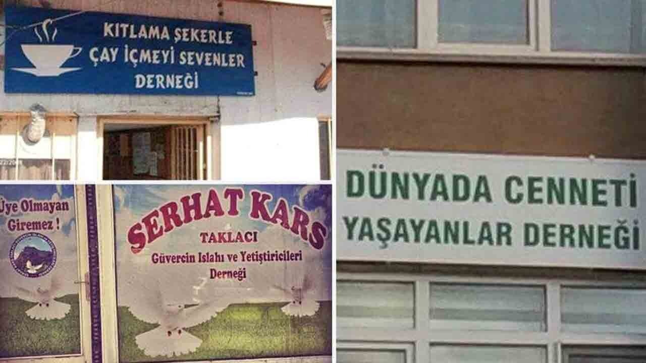 Türkiye’de 101 bin dernek var: ‘Kıtlama şekerle çay içmeyi sevenler’ bile listede