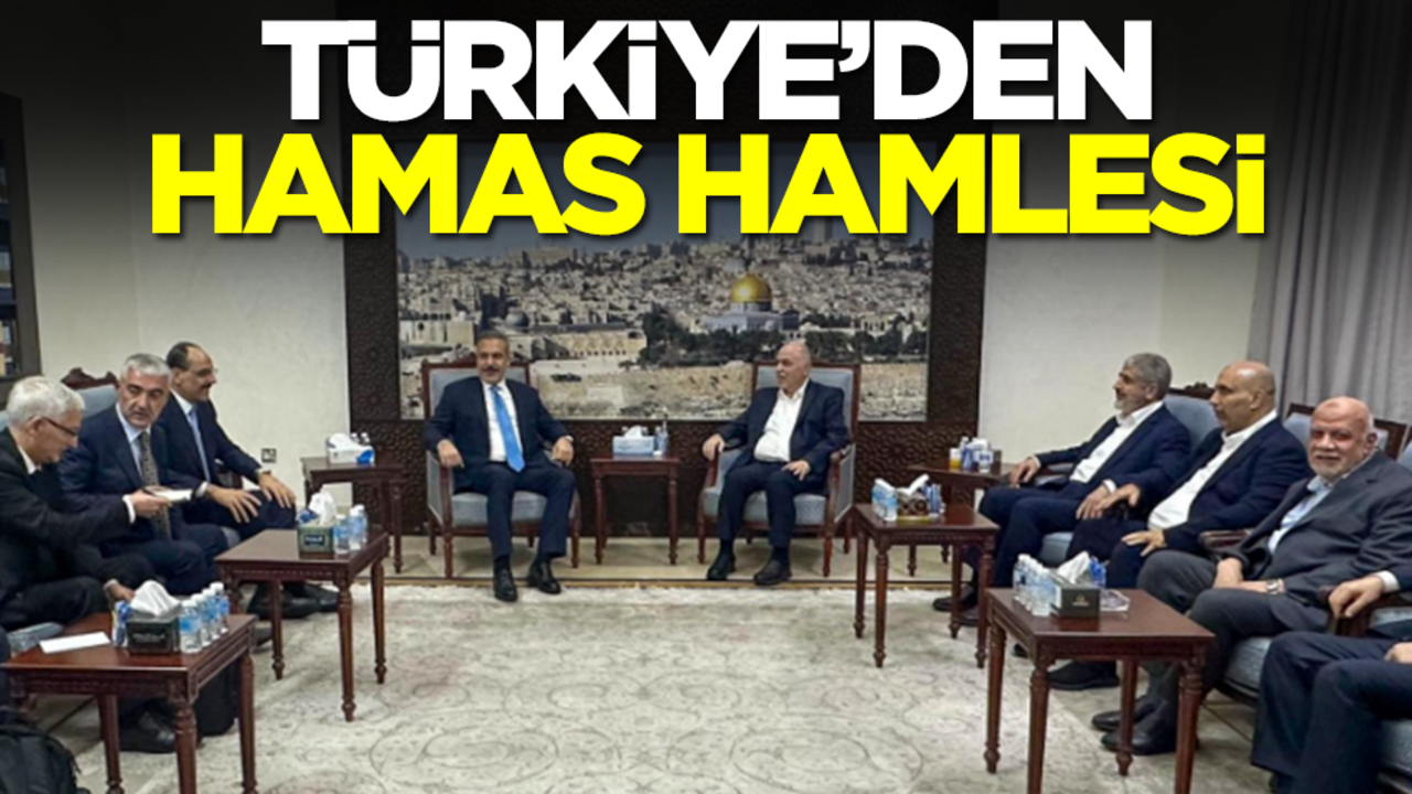 Türkiye'den Hamas hamlesi