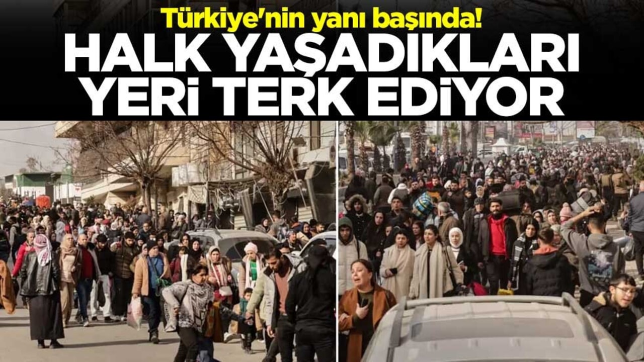 Türkiye'nin yanı başında! Halk yaşadıkları yeri terk ediyor