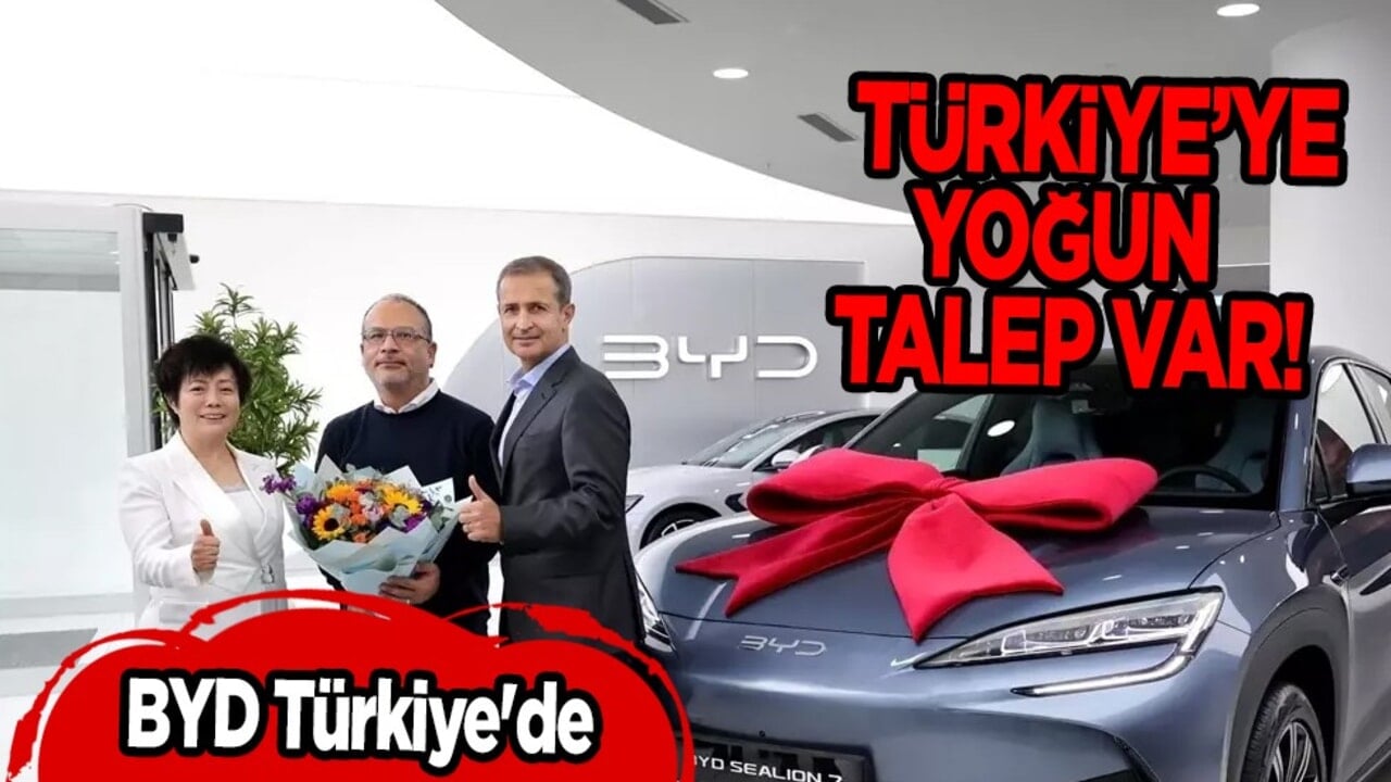 Türkiye'ye yoğun talep başladı! BYD'den o öneri: SEALION 7! 6 günde büyük bir taleple karşı karşıya..