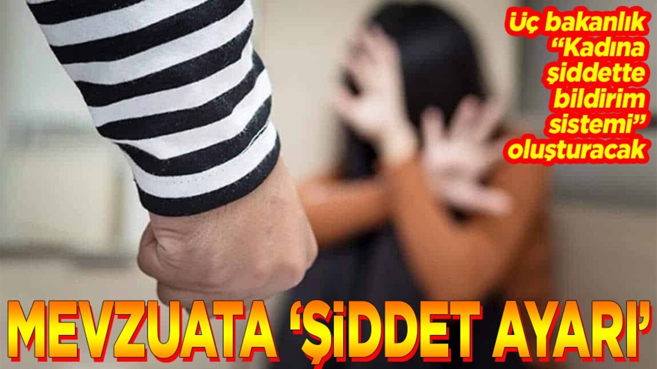 Üç bakanlık "Kadına şiddette bildirim sistemi" oluşturacak Mevzuata şiddet ayarı