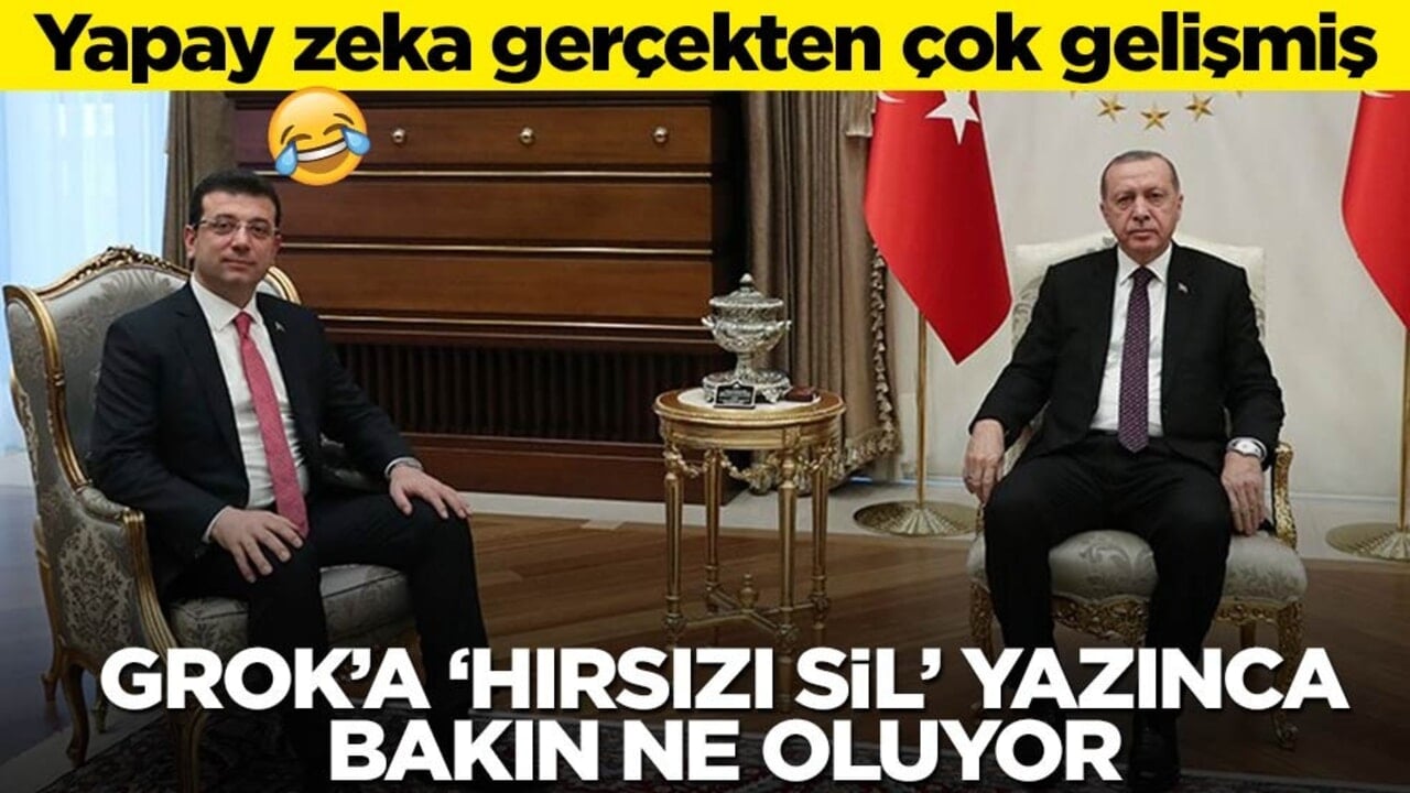 Yapay zeka gerçekten çok gelişmiş! Grok’a ‘hırsızı sil’ yazınca bakın ne oluyor