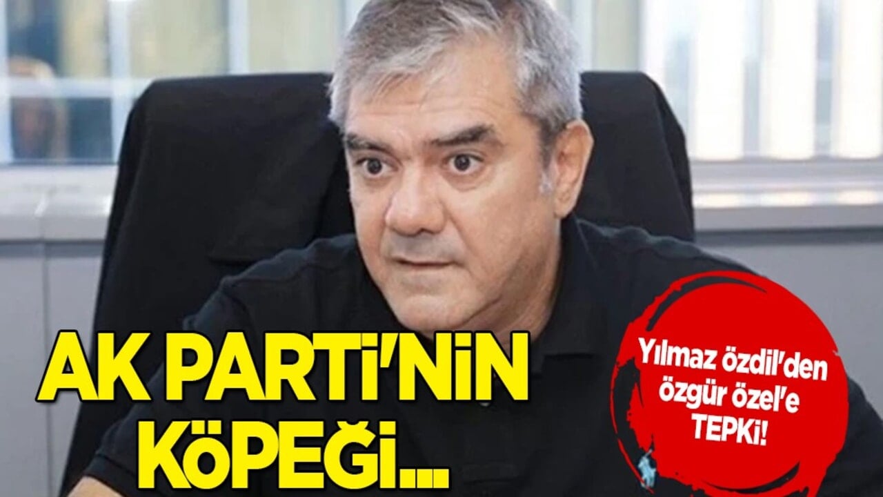 Yılmaz Özdil'den Özgür Özel'e çok ağır sözler: Şimdi Troller AK Parti'nin köpeği diyecek! Tepki mesajları