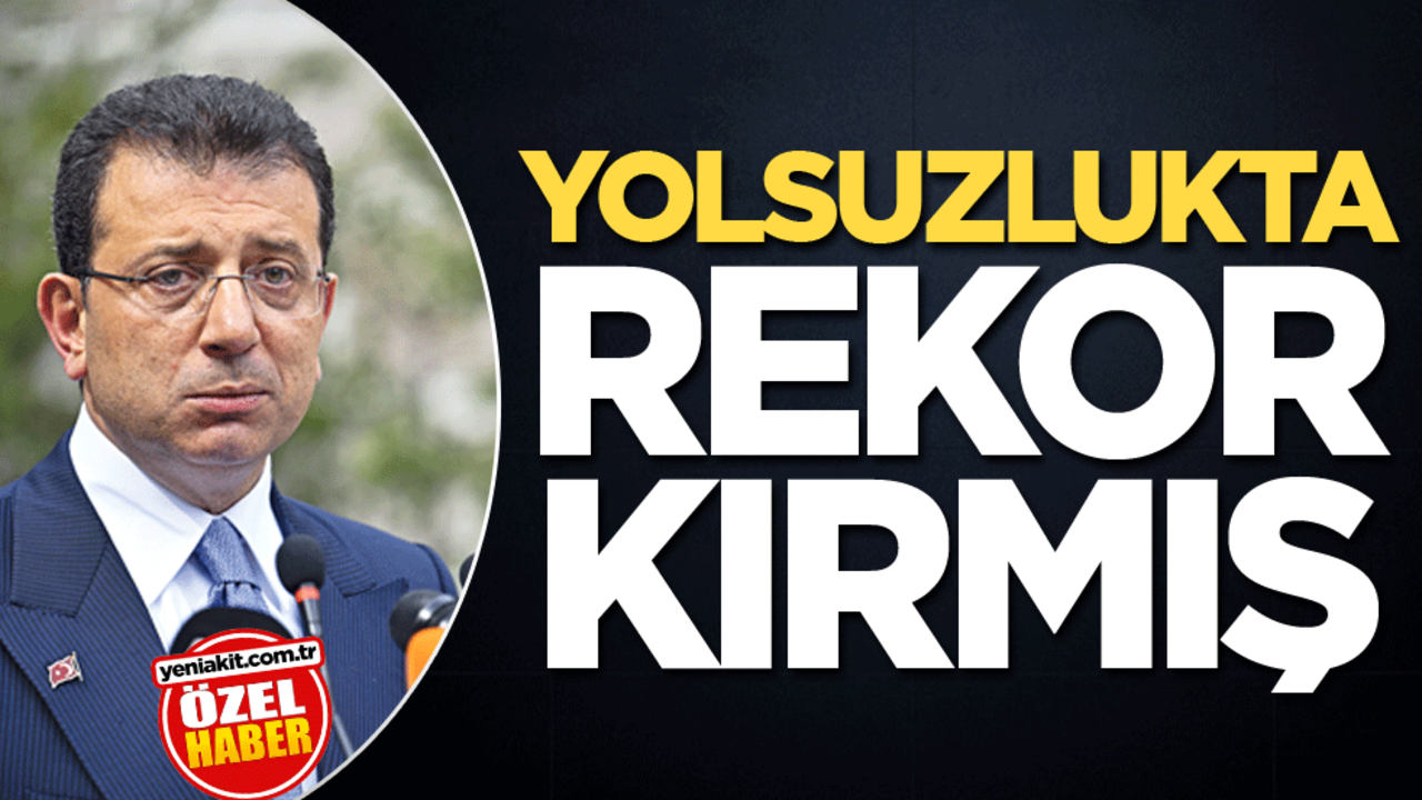 Yolsuzlukta rekor kırmış