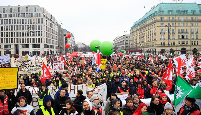 Almanya’da grev dalgası büyüyor: Zam talebi karşılanmazsa işler karışacak