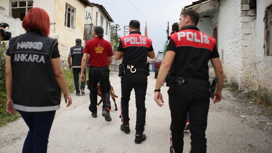 Ankara'da 891 şüpheli yakalandı