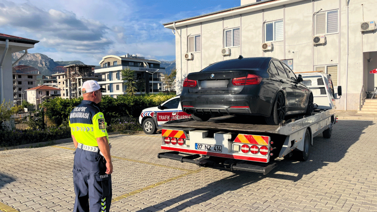 Attığı drift pahalıya patladı