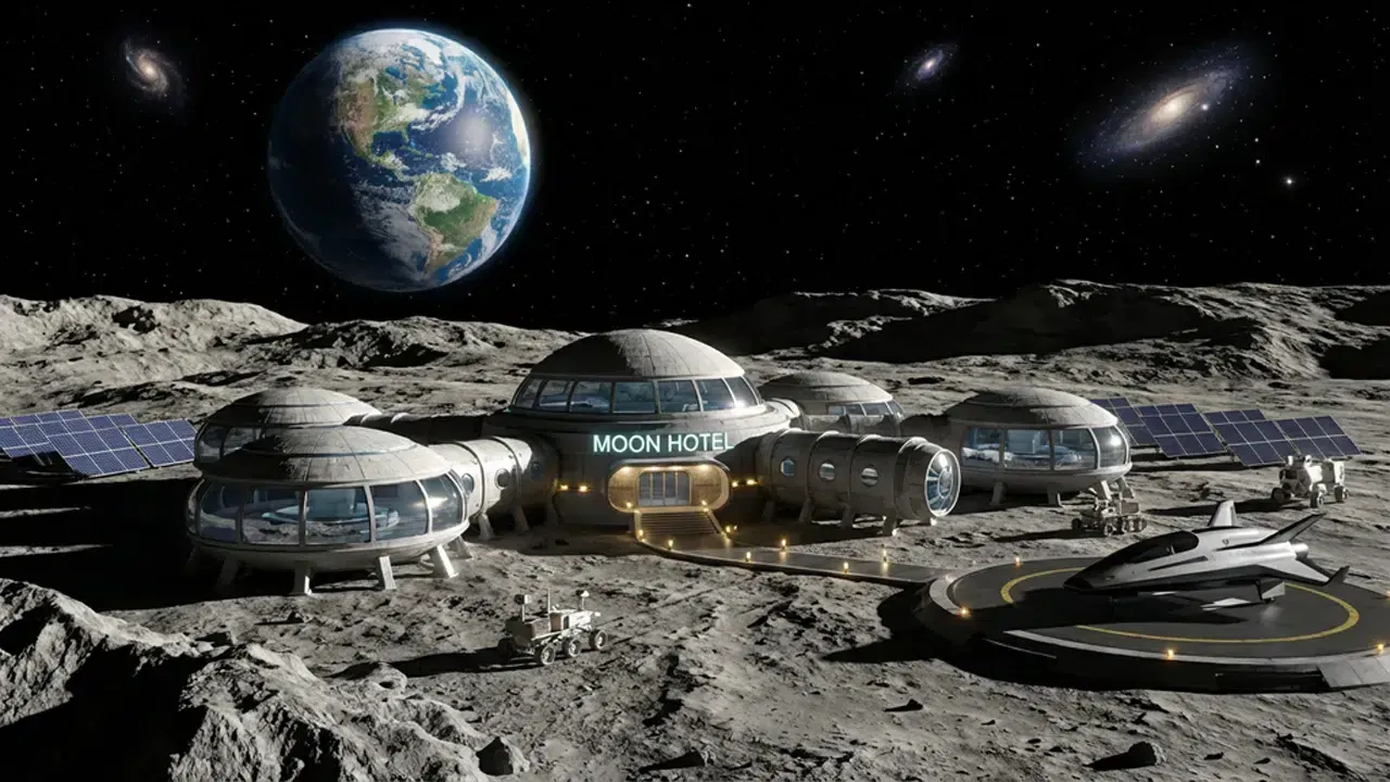 Ay'a otel yapılıyor! Fiyatlar belli oldu