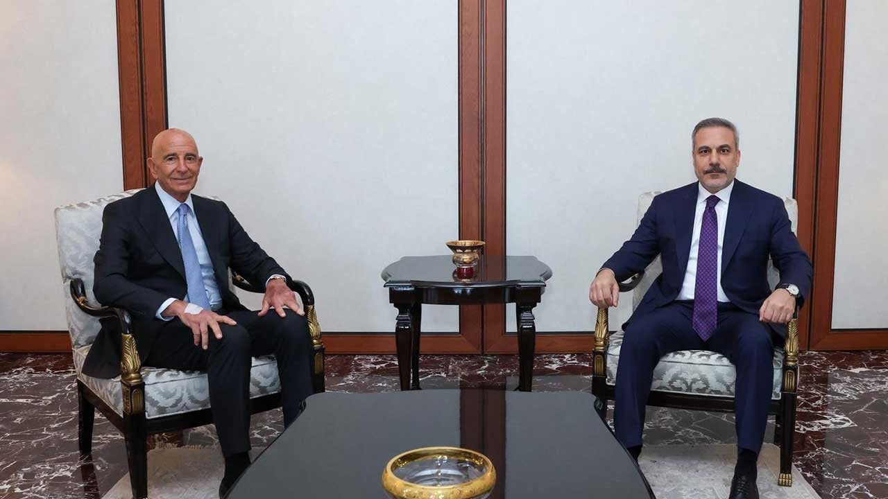 Bakan Hakan Fidan, Barrack'ı kabul etti