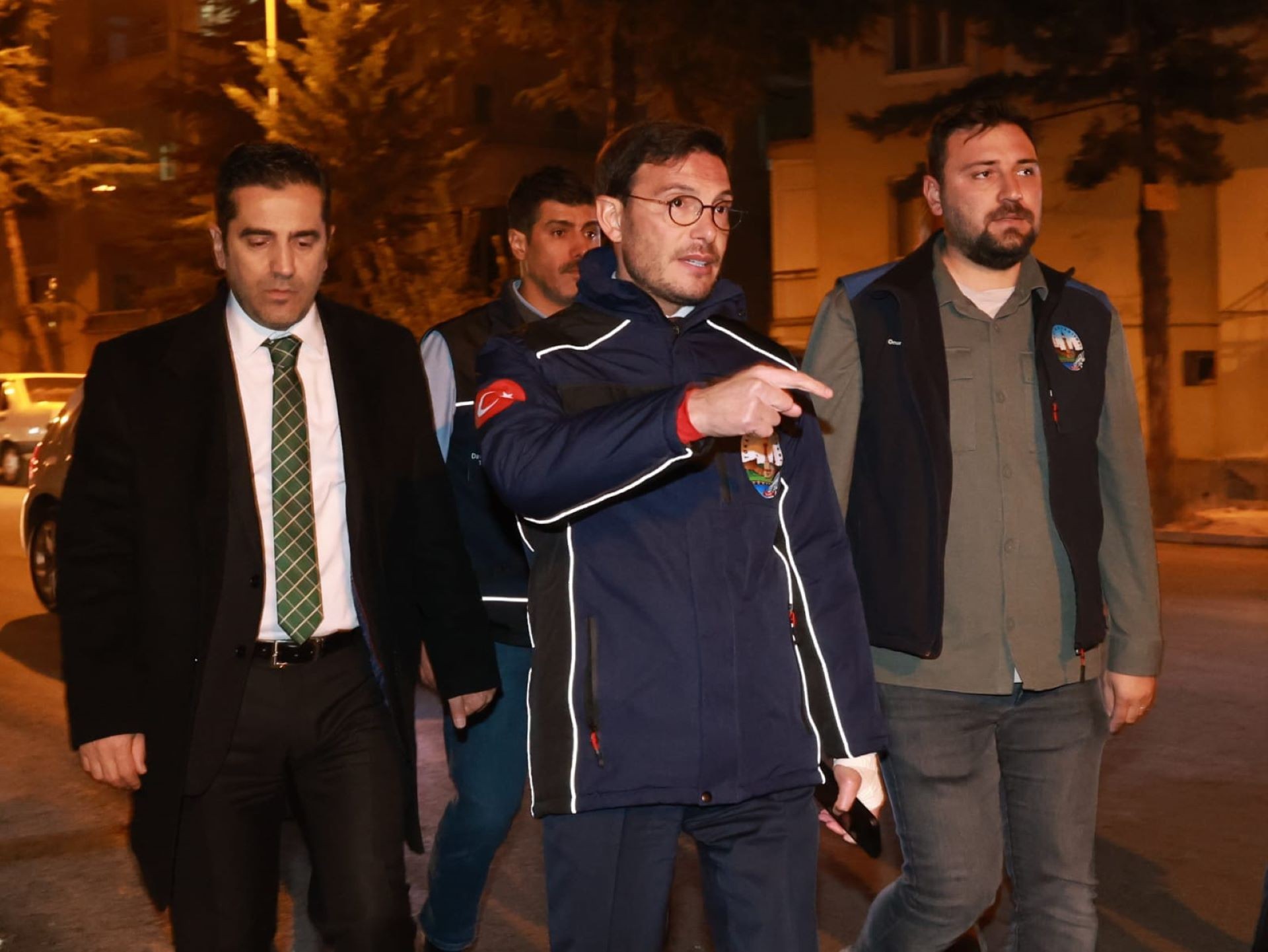 Başkan Yazıcıoğlu, çalışma alanlarını gece gündüz demeden yerinde inceliyor