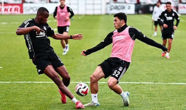 Beşiktaş, Samsunspor maçı hazırlıklarını sürdürdü