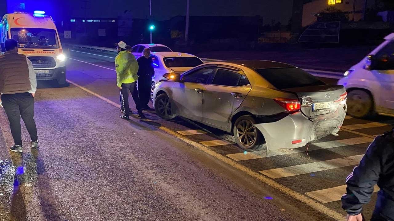 Bursa'da zincirleme trafik kazası! 5 kişi yaralandı