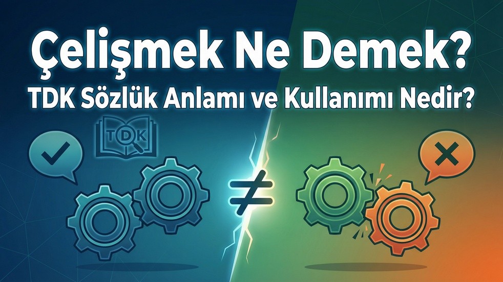 Çelişmek Ne Demek? TDK Sözlük Anlamı ve Kullanımı Nedir?