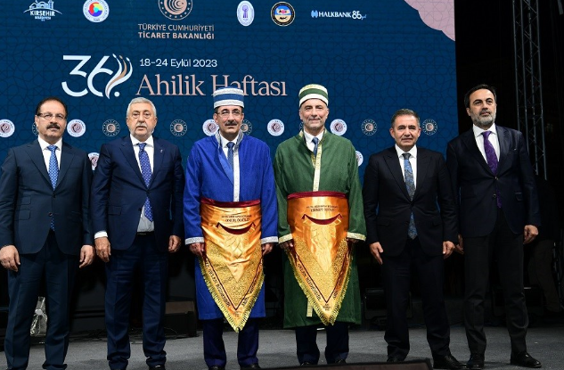 Cumhurbaşkanı yardımcısı Yılmaz: Türkiye Ahilik Buluşması’na katıldı